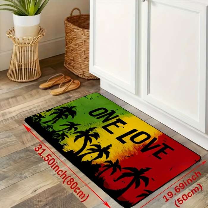 1Pc 80.01x50.01cm Floor Mat