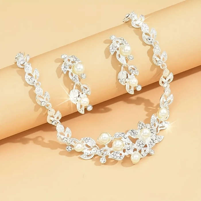 Imitation Pearl Necklace Jewelry