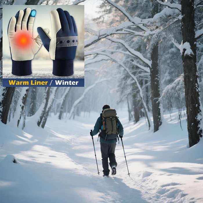 1 Pair Size XL Warm Gloves