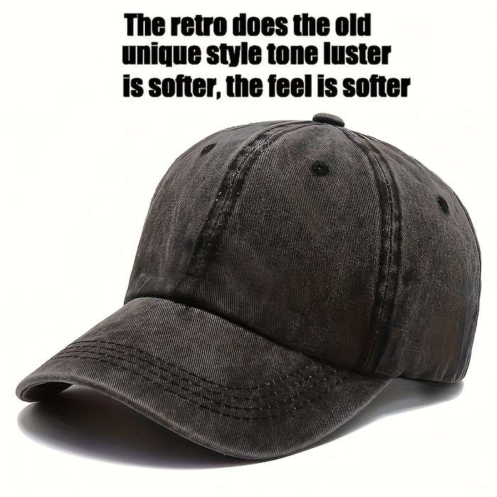 1pc Vintage 1967 Aged to Perfection Baseball Cap Adjustable Breathable Cotton Hat for Men Wome