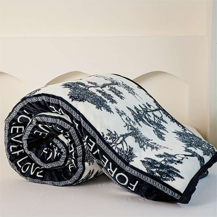 1ps Blanket Color Ink Painting size 120x200cm