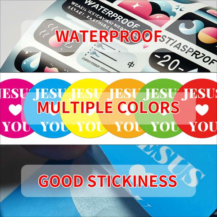 600pcs Jesus Christian Themed Stickers