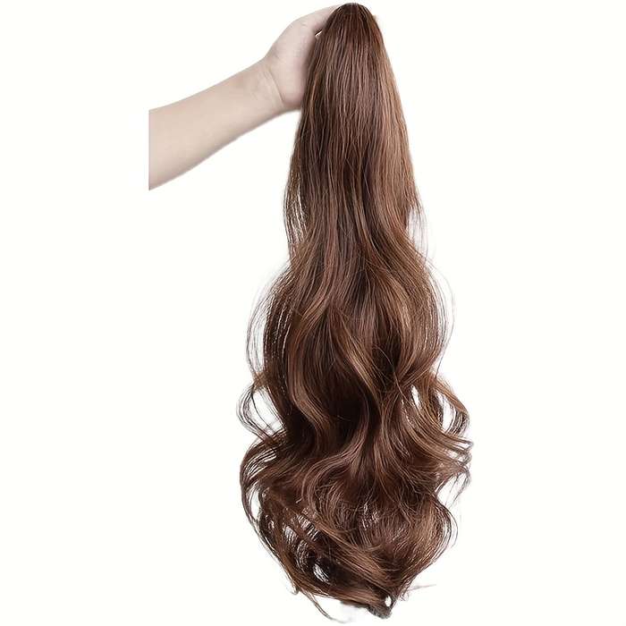 1Pc Brown Black 50.8cm Fashion Design Wig