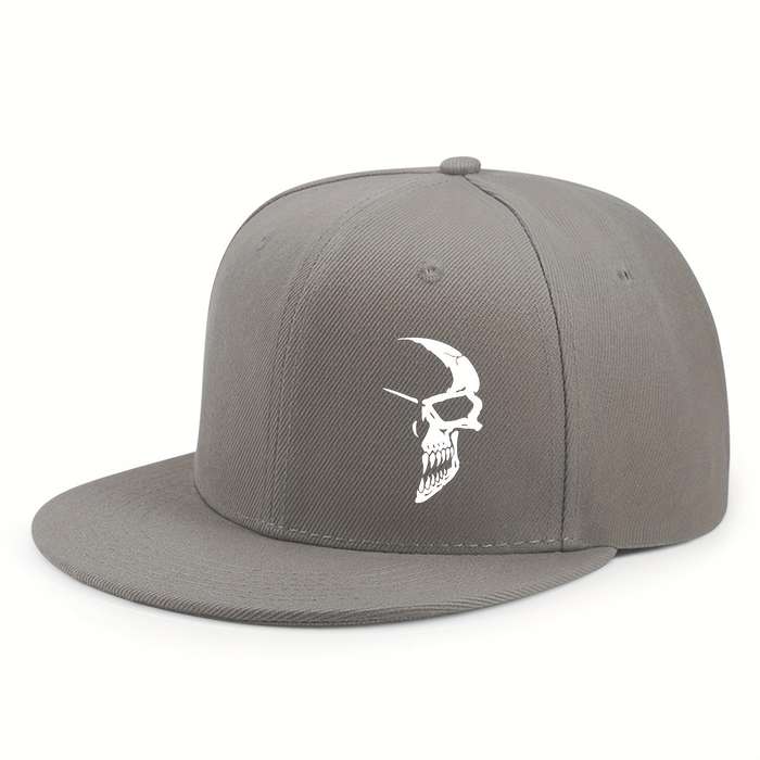 1pc Urban Outdoor Casual Baseball Cap Adjustable Fit Sun Protection Polyester Streetwear Hip-Ho
