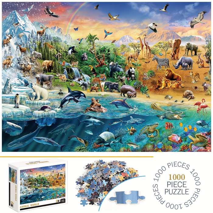 1000 Piece Paper Jigsaw Puzzle For Adults
