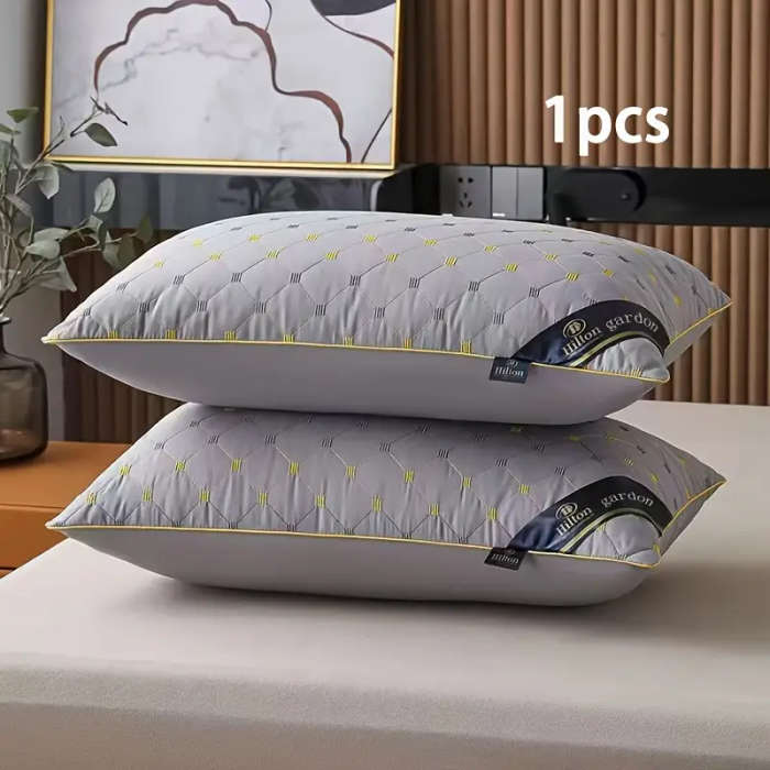 1 Ergonomic Deep Sleep Neck Pillow Gray