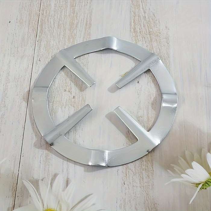 1pc WIEZ Stainless Steel Coffee Pot Holder Versatile Mocha Espresso Machine Stand for Gas Stove