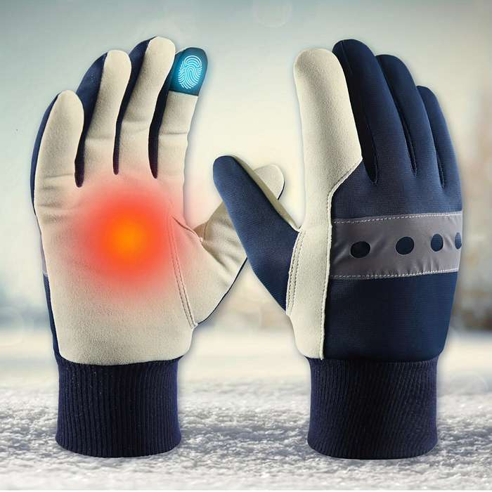 1 Pair Size XL Warm Gloves