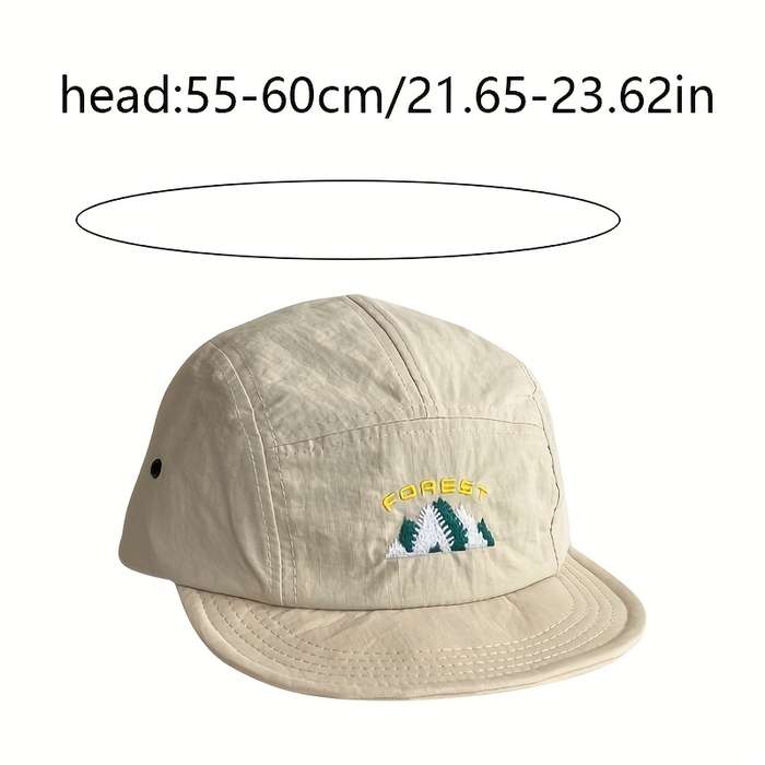 1pc Women'S Outdoor Quick-Drying Short Brim Baseball Hat Women'S Street Soft Brim Five-Piece M