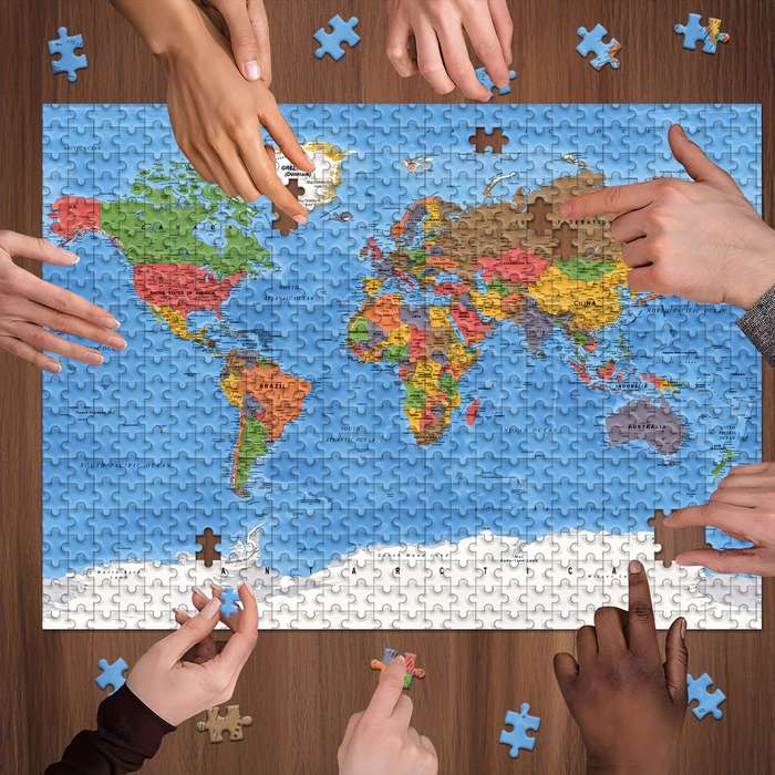 1000 Piece Paper Jigsaw Puzzle For Adults