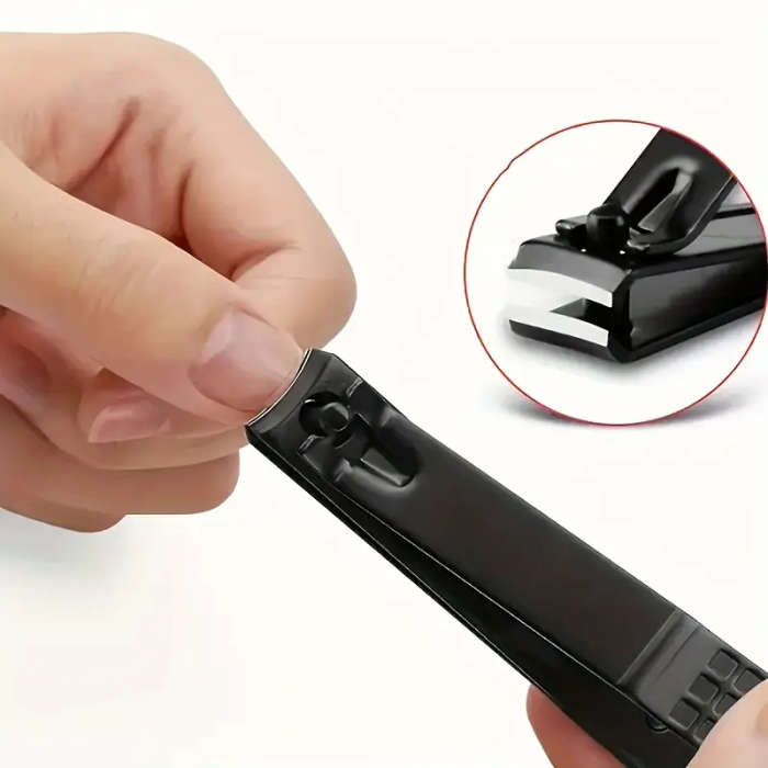 3-PIECE STAINLESS STEEL MANICURE PEDICURE SET SHARP NAIL CLIPPERS