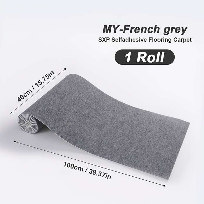 1Pc Light Gray 40x100cm Floor Mat