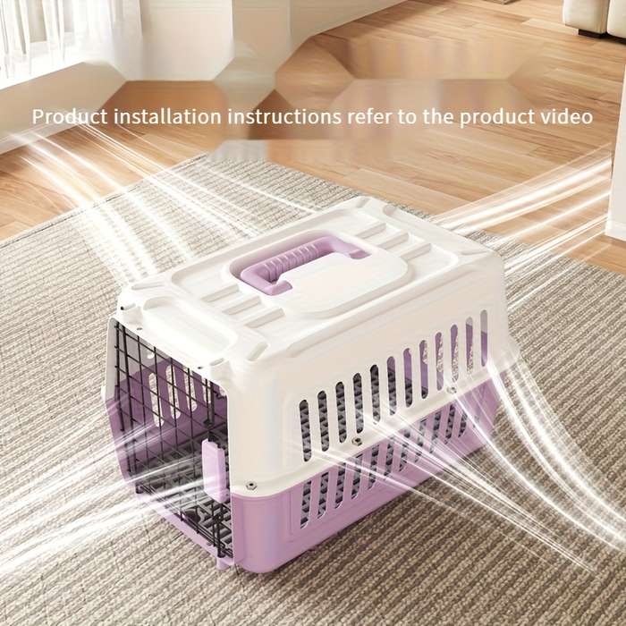 1pc Blue Pet Cage