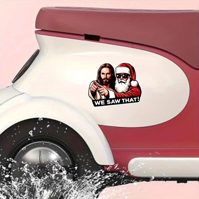 1pc Holiday Stickers Jesus Christian Themed Stickers