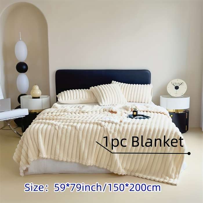 1ps Blanket Color Off White size 180x200CM