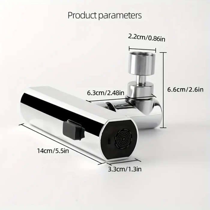 3-Mode Multifunctional Faucet Aerator with Adapter