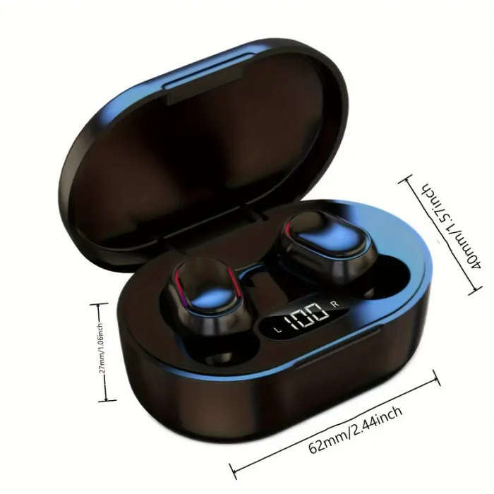 1set Wireless In-Ear Earphones Quality True Wireless Stereo Low Delay Automatic Connection High-Def