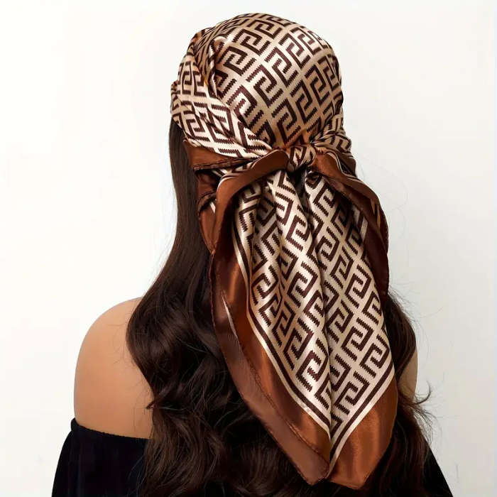 Bohemian Style Printed Polyester Scarf