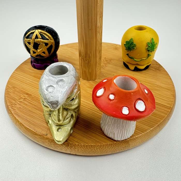 1pc Elegant Unique Avatar Resin Smoke Extinguisher Decorative Home Living Room Accessory Perf