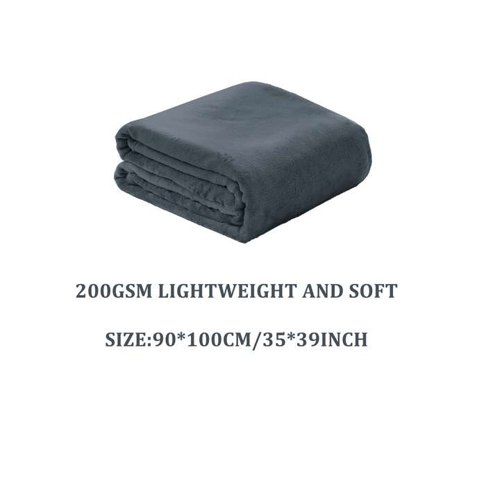 1ps Blanket Color Royal Blue size 200x230cm