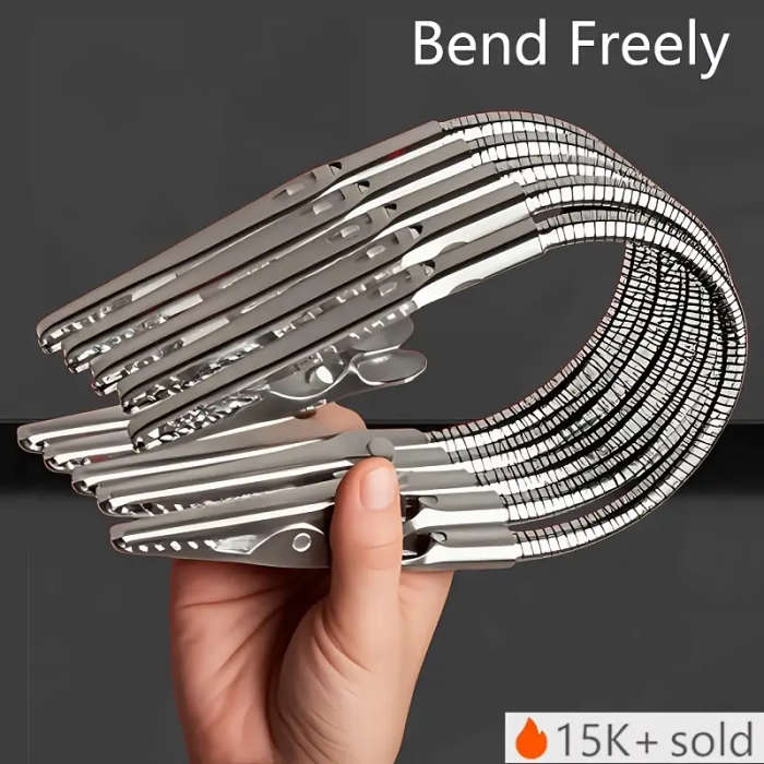 3pcs Multi-Purpose Double-Ended Alligator Clip Bracket