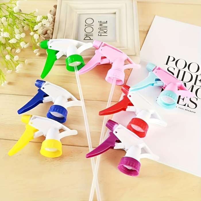 4Pcs Multi Color Handheld Pressure Sprayer No Bottles Random Color