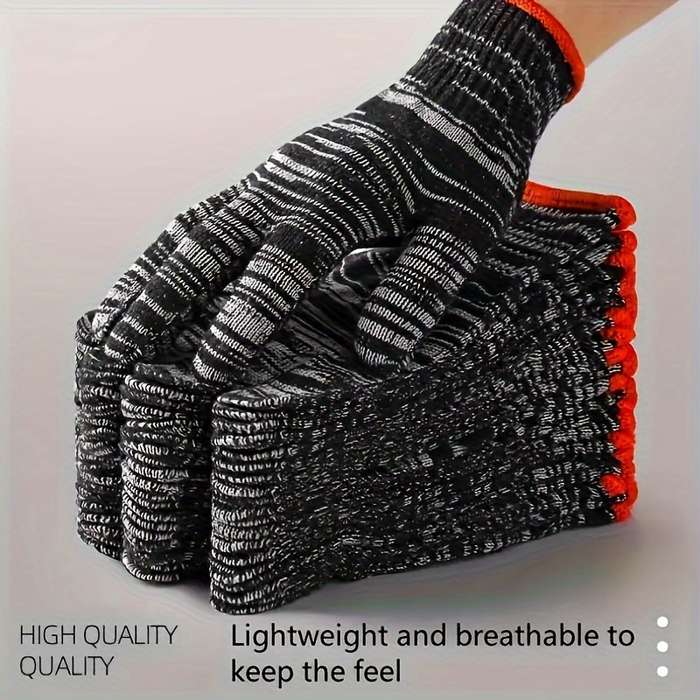 6 Pairs Multi Purpose Work Gloves
