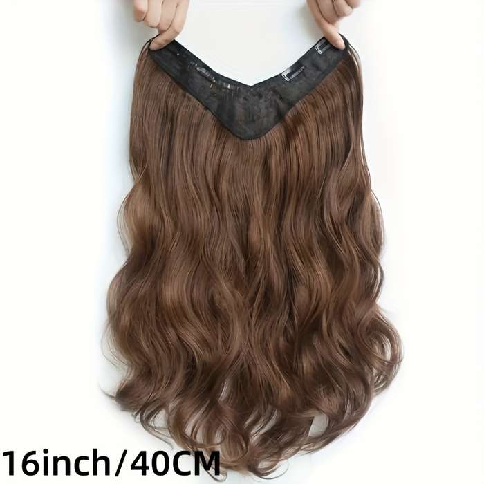 1Pc Light Brown 40.64cm Fashion Design Wig