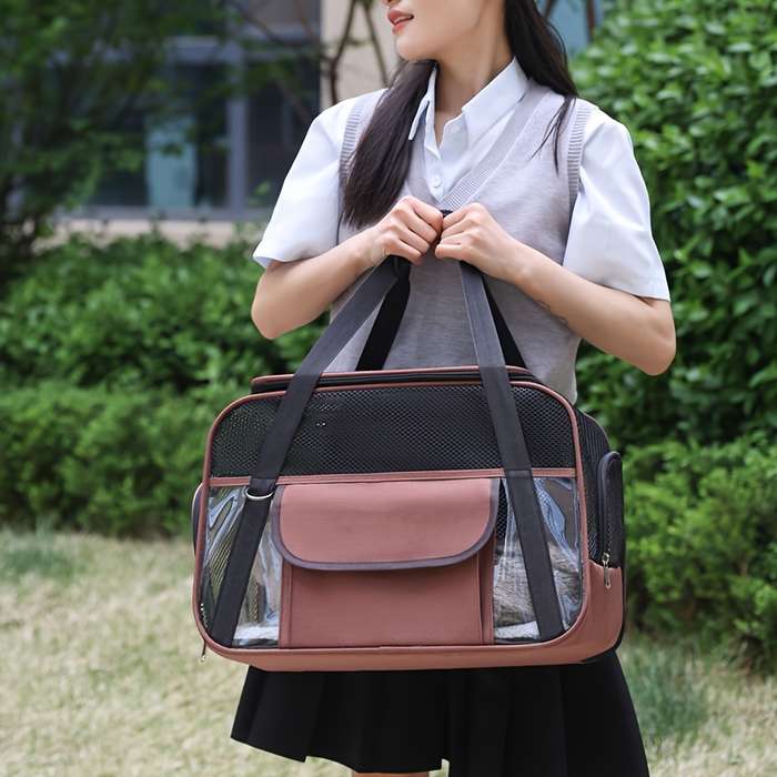 1pc Dark Gray Pet Bag