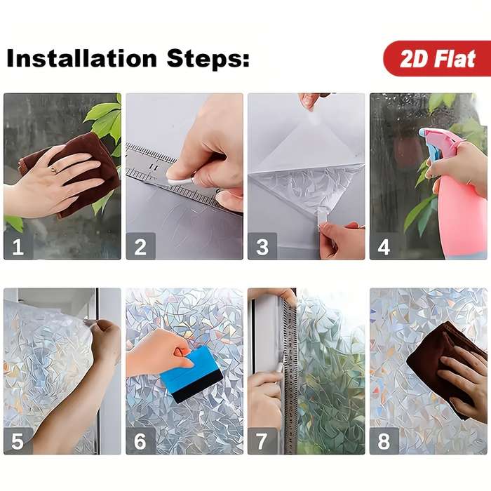 1pc 45x100cm Door Window Sticker
