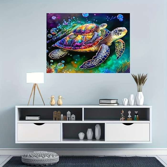 1000pcs Sea Turtle Jigsaw Puzzle Thick Durable Seamless for Adults Perfect for