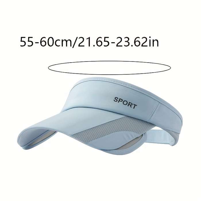 1pc A Women'S Outdoor Sports Sun Protection Cap with an Open Top Stylish And Versatile for Casual