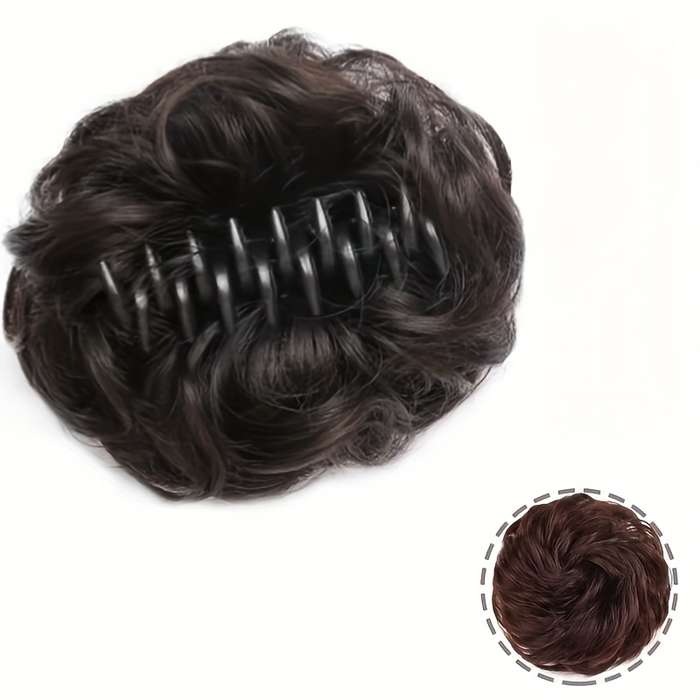 1Pc Black&Brown Color 15.24cm Fashion Design Wig