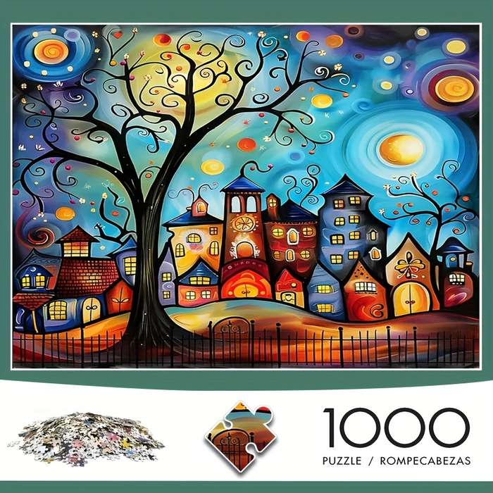1000 Piece Paper Jigsaw Puzzle For Adults