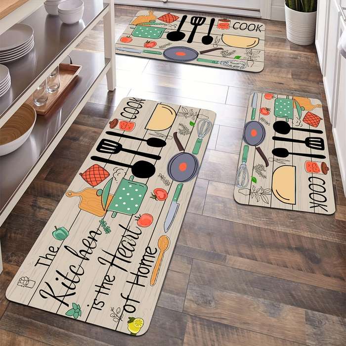 1Pc 15.75x23.62inch 40x60cm Floor Mat