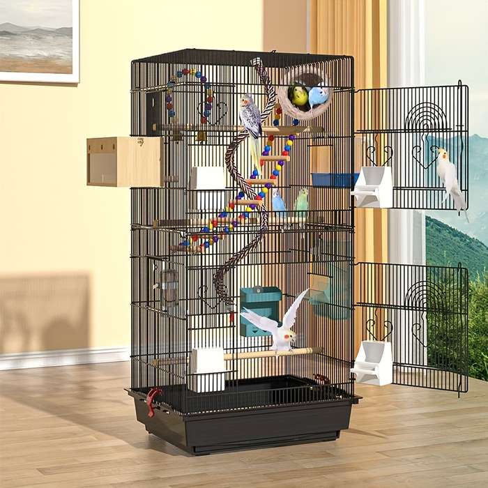 1pc white Pet Cage