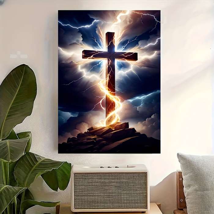 1000pcs Thickened DIY Lightning Cross Puzzle Durable Adult Seamless Jigsaw Rectangu