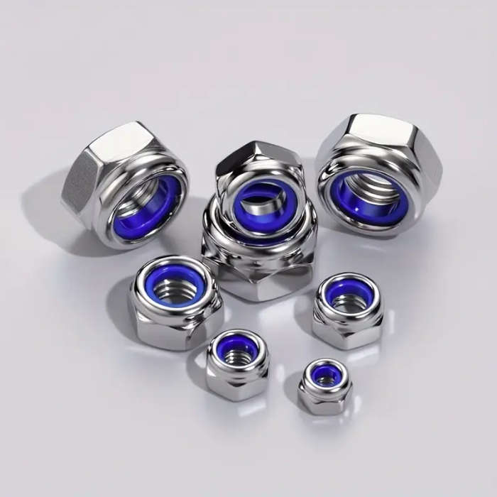 210 Pieces Of Anti-Lock Hexagon Nuts