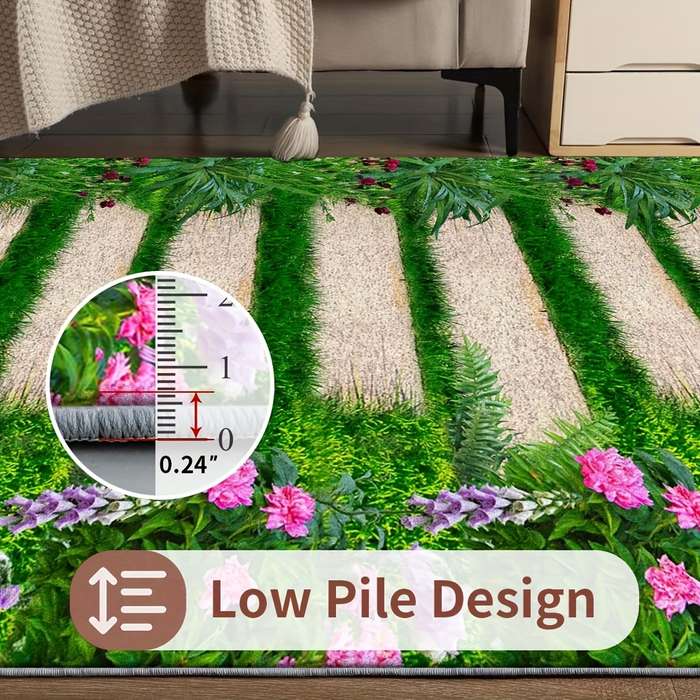 1Pc TEDAD6189 200x300cm 79x118inch Floor Mat