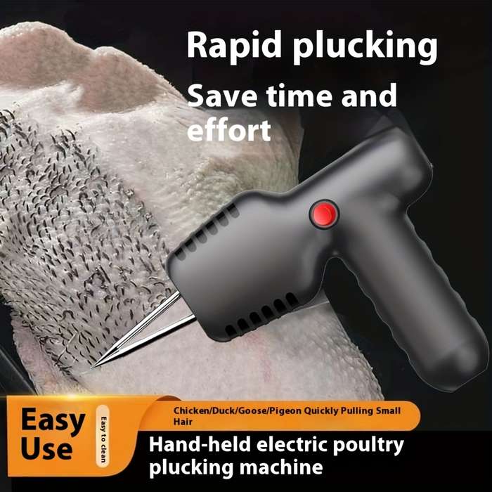 1 x Portable USB Rechargeable Electric Poultry Plucker