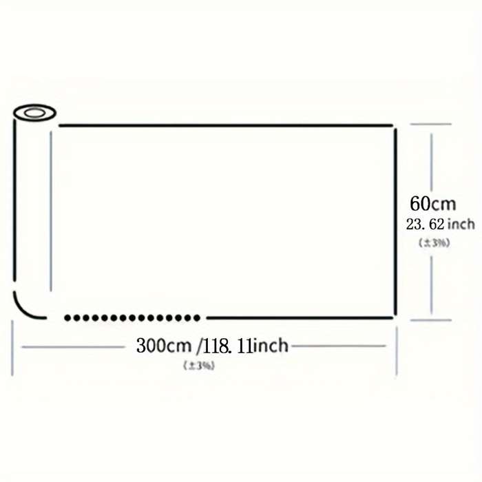 1PC Wall Stickers60cmx300cm 23.6inx118.1in