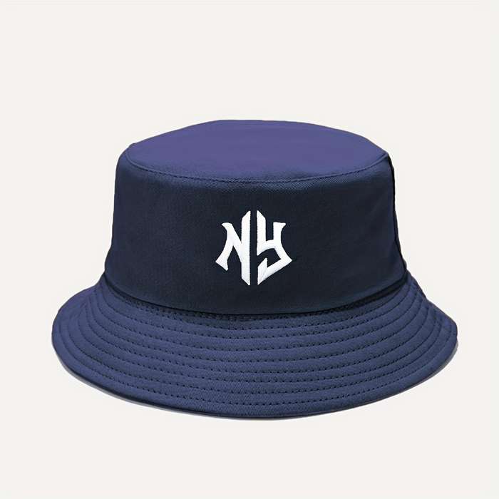 1pc ATHACER Bucket Hat with NY Embroidery Breathable Sun Protection Lightweight Foldable Fi