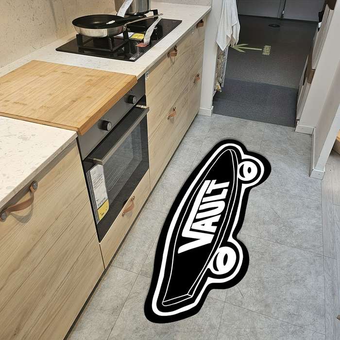 1Pc 50x120cm 19.6x47.2inch Skateboardinchg Floor Mat