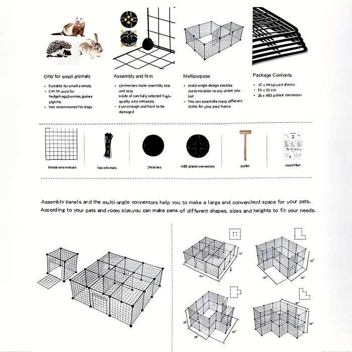 1pc 22.86cm Pet Cage