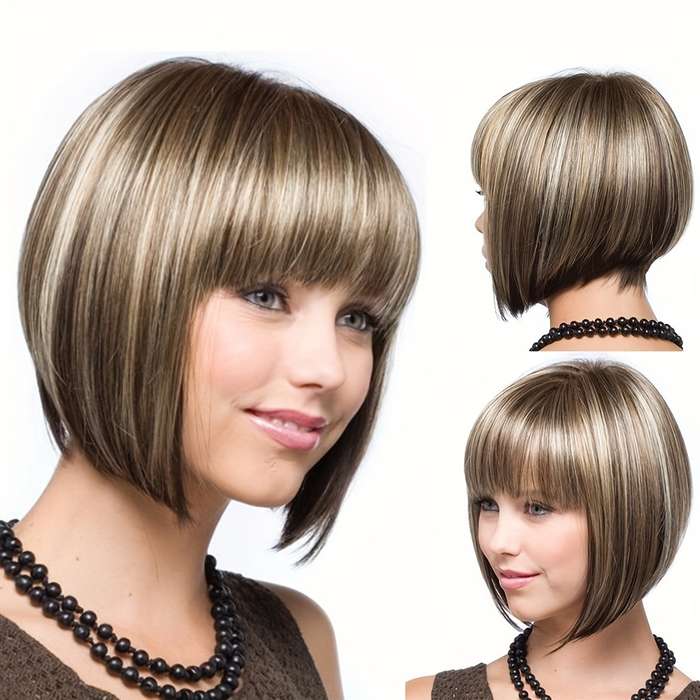 1Pc Mixed Color 30.48cm Fashion Design Wig