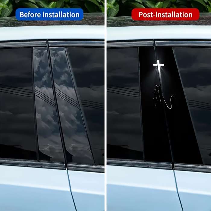 2pcs  Jesus Christian Themed Stickers