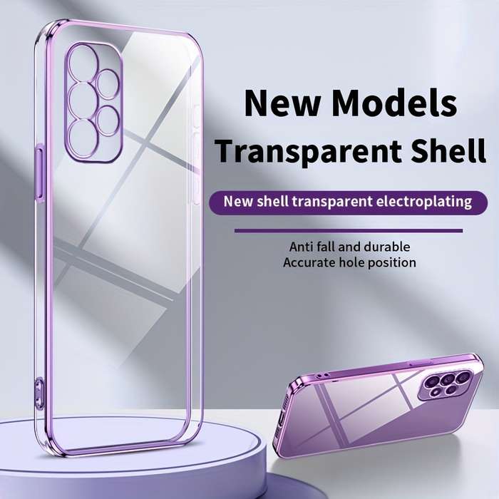 1pc Purple For Samsung Galaxy A53 5G Phone Cases