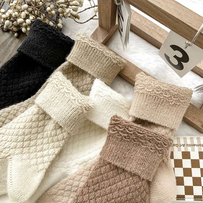 Sock 6 Pack Mixed Colors  One Size