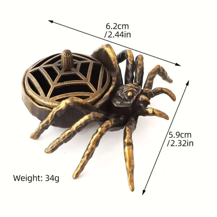 1x Animal Spider Incense Burner