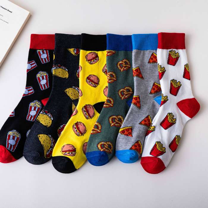 3 Pairs One Size High Elastic Socks